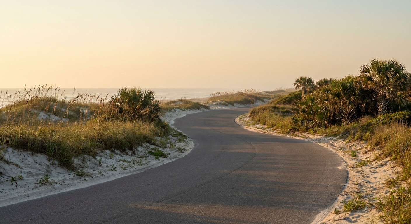 jax-airport-to-jacksonville-beach-coastal-road