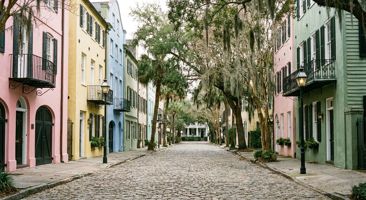 shuttle from savannah to charleston historic downtown