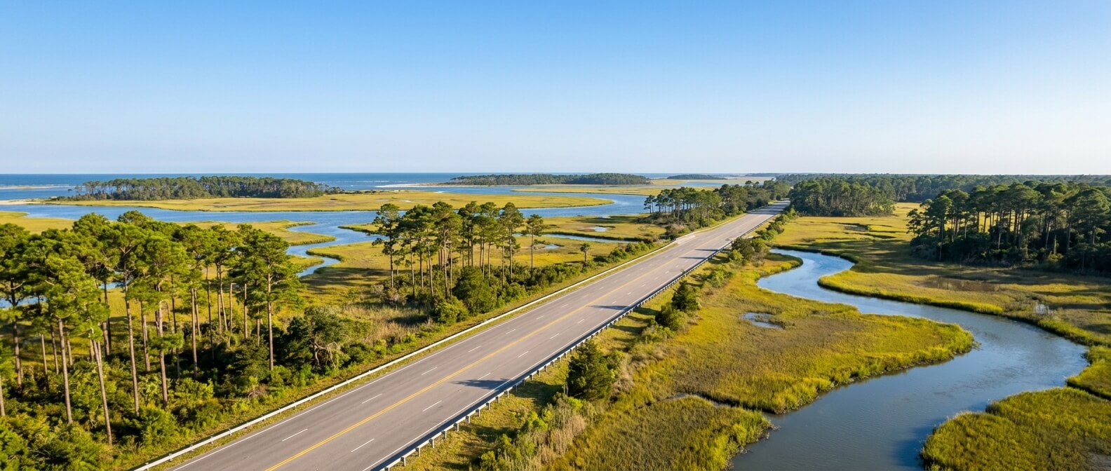 shuttle from savannah to charleston lowcountry route