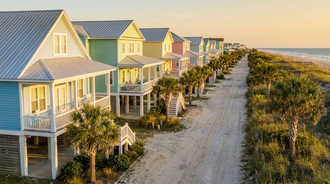 charleston-airport-to-folly-beach-rental-houses