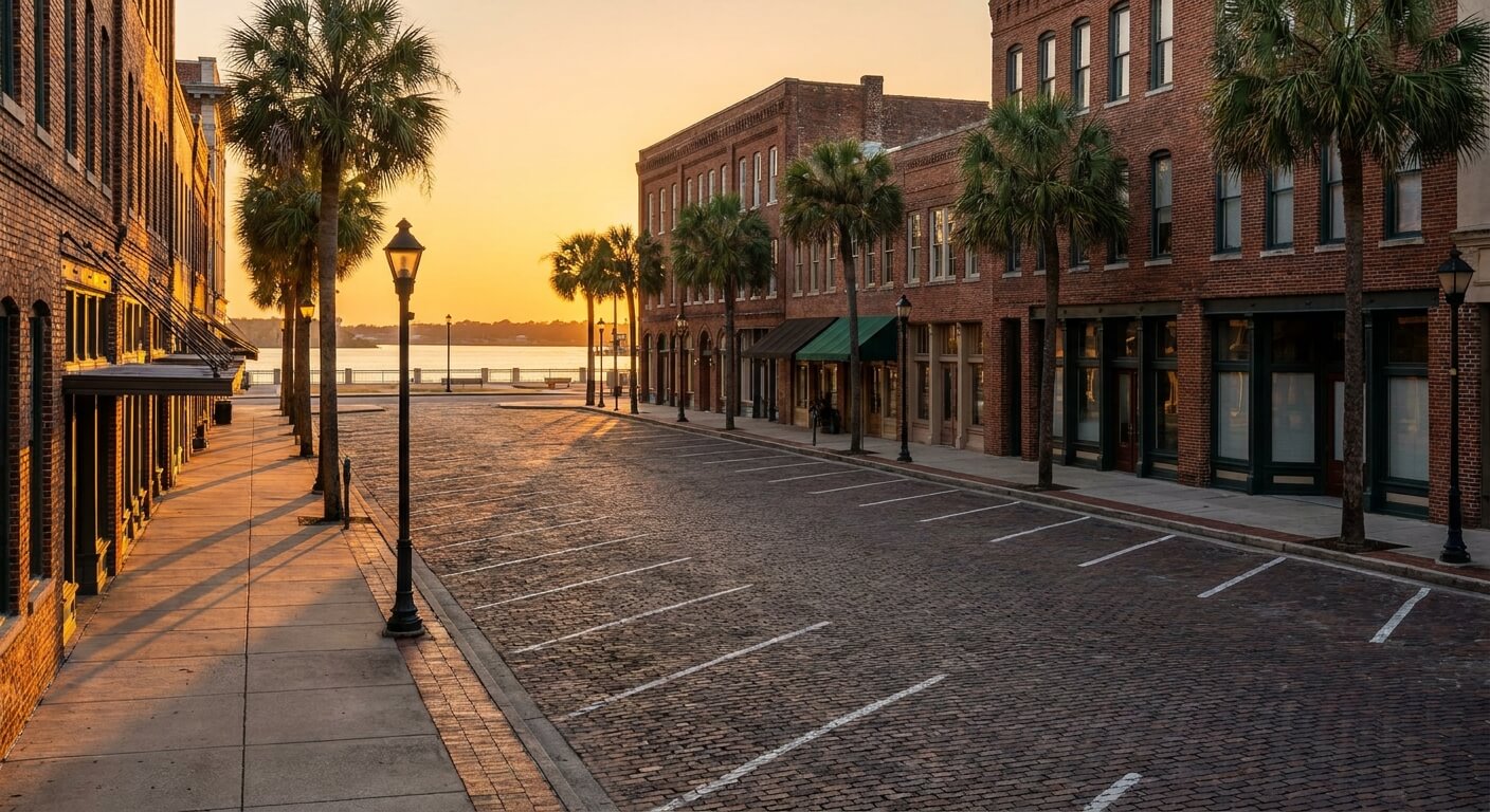 jacksonville-airport-car-rental-downtown-street