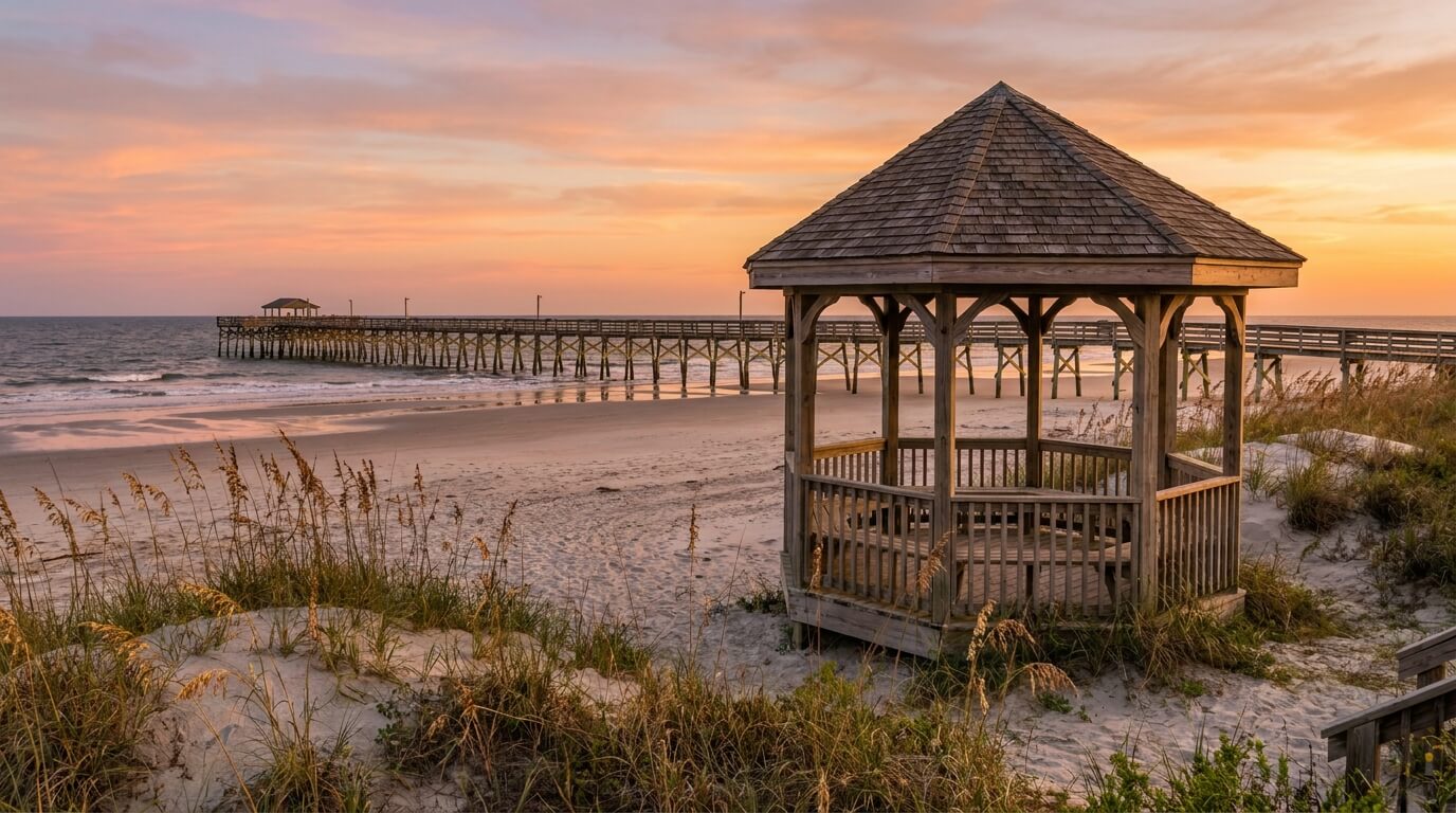 tybee-island-restaurants-pier-pavilion-sunset